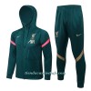 Chaqueta De Entrenamiento Con Capucha Liverpool 2022-23 Verde - Hombre